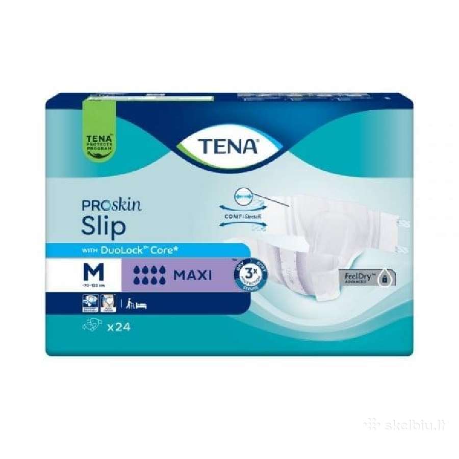 Sauskelnės suaugusiems Tena / Seni M L XL dydis - nuotraukos Nr. 14