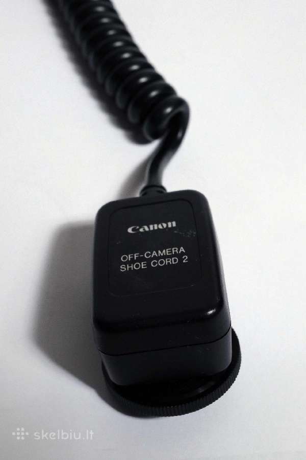 Canon off-camera shoe cord 2 - nuotraukos Nr. 2