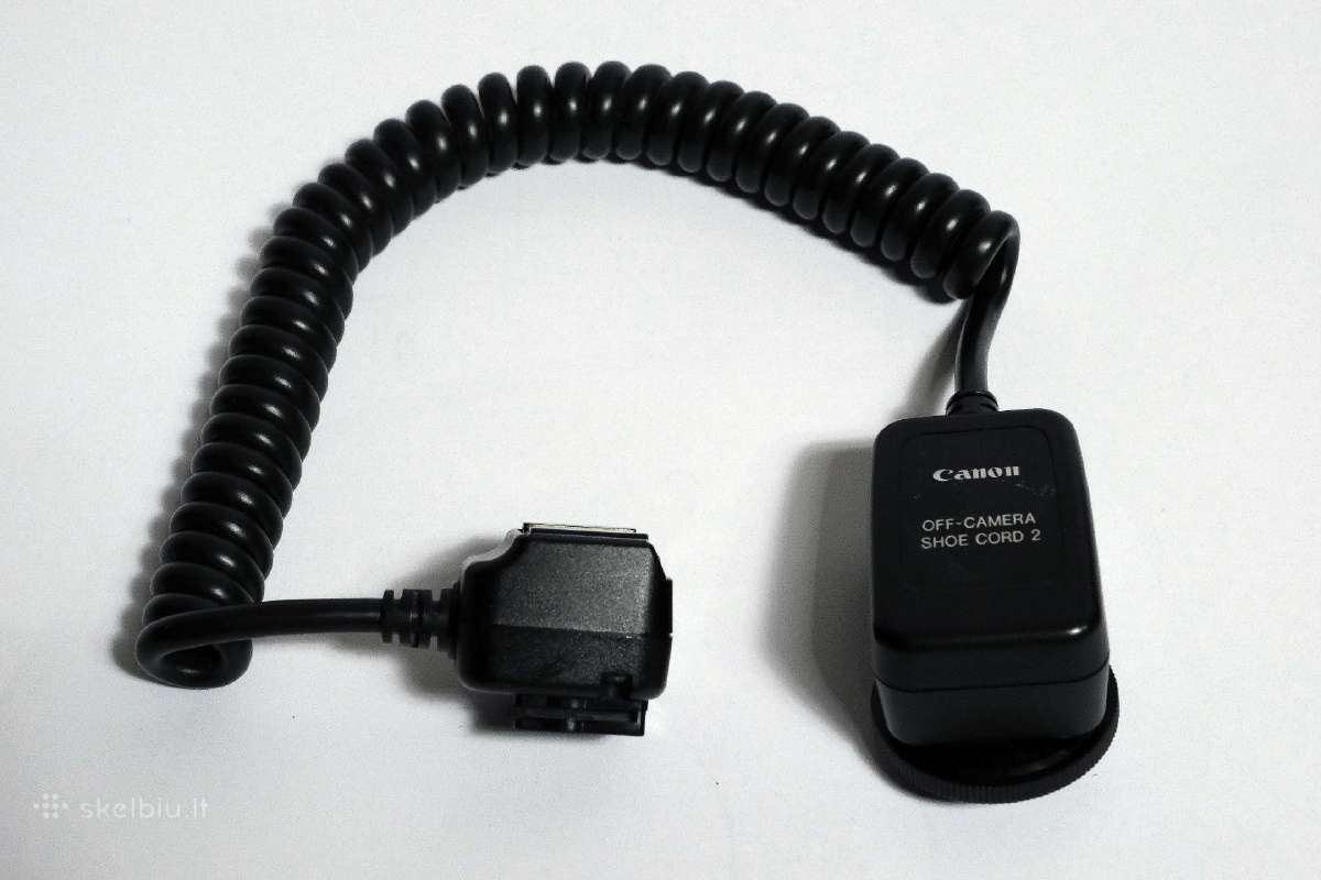 Canon off-camera shoe cord 2 - nuotraukos Nr. 4