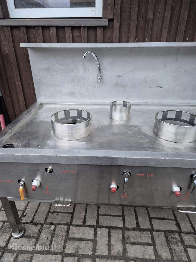 Pramoninis dujinis wok - nuotraukos Nr. 9