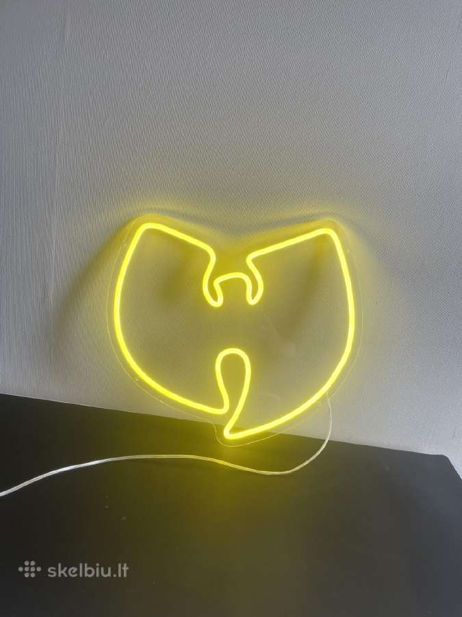 Wu tang clan neoninis sviestuvas