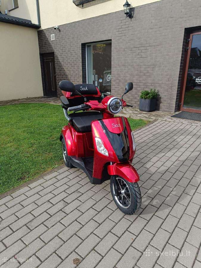 Elektrinis triratis Skuteris Skut F1 - nuotraukos Nr. 2