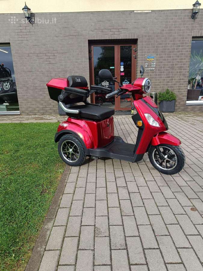 Elektrinis triratis Skuteris Skut F1 - nuotraukos Nr. 4
