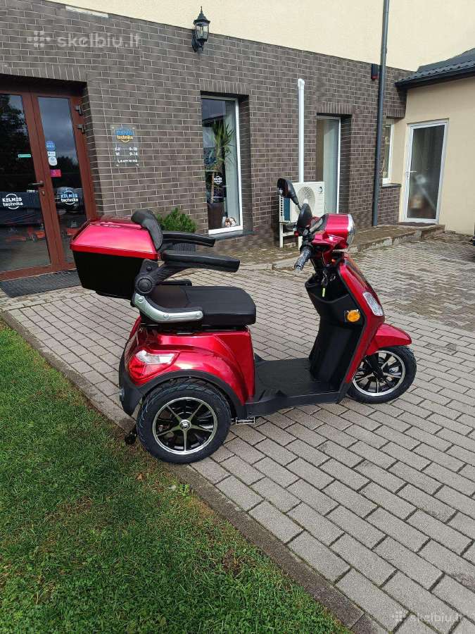 Elektrinis triratis Skuteris Skut F1 - nuotraukos Nr. 3