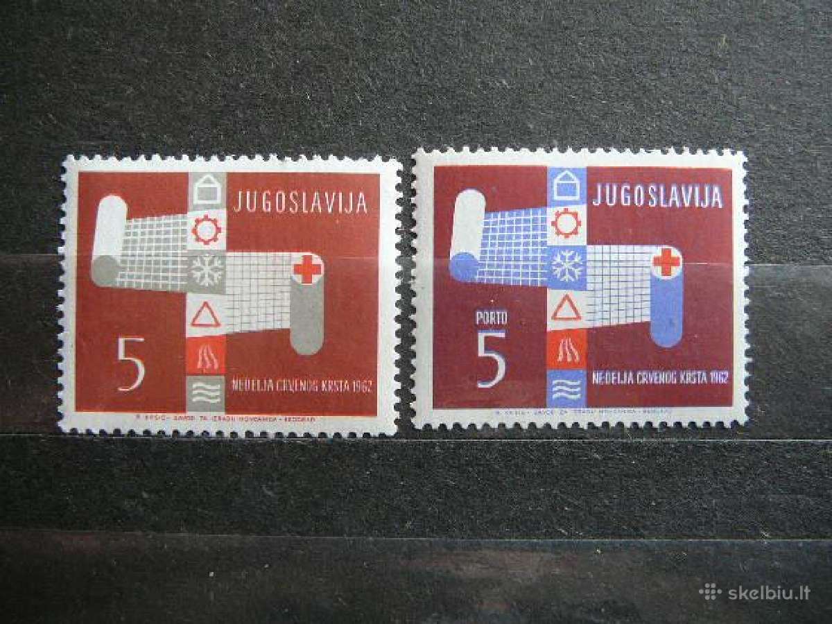 Raudonasis Kryzius Jugoslavija 1962 svarus rdk81