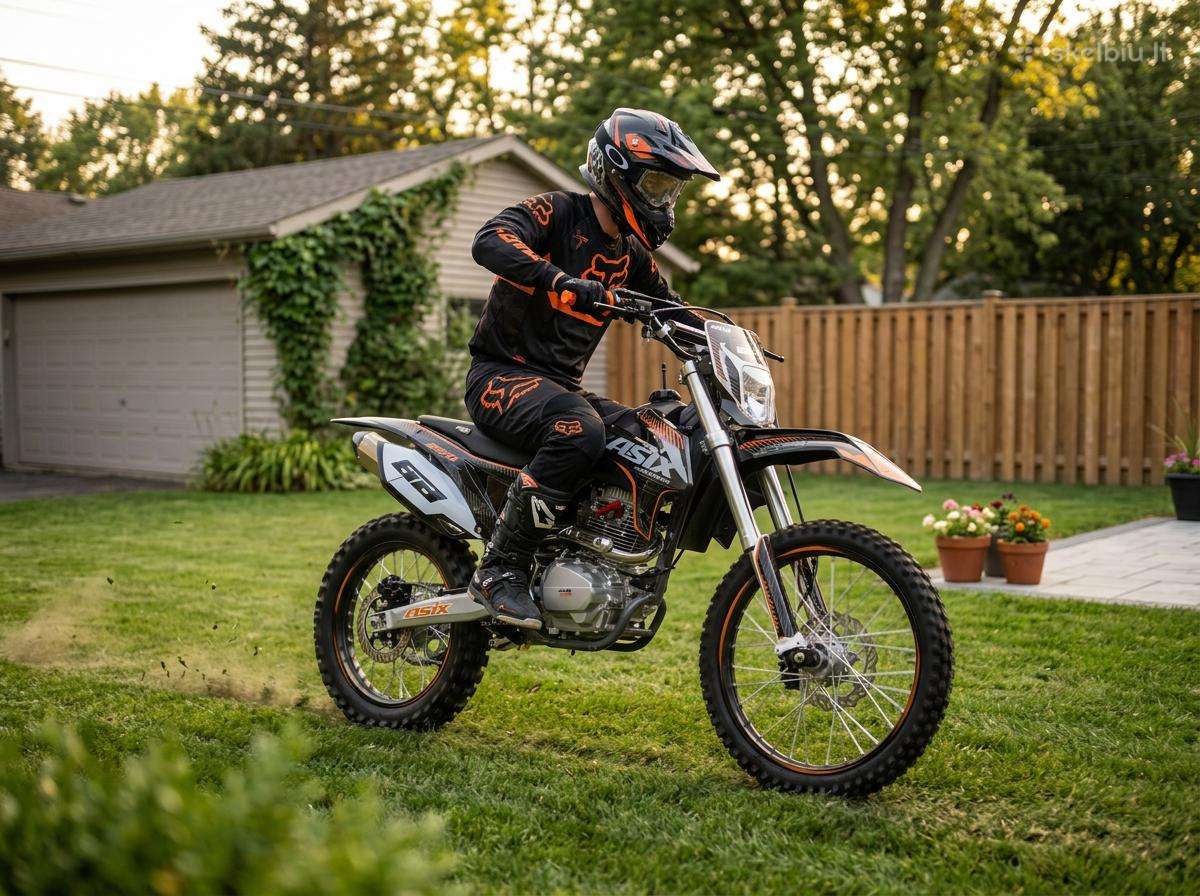 Krosinis motociklas Asix Xb 88 250cc 21"/18"