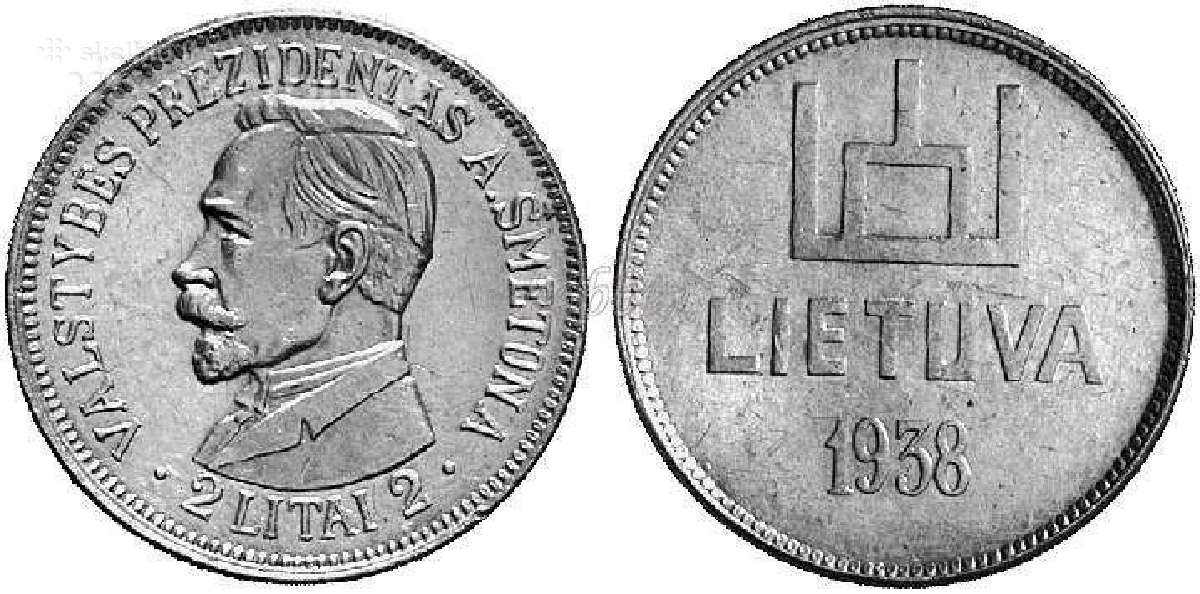 Pirksiu lietuvos monetu ir banknotu 1922m.iki1938m - nuotraukos Nr. 4