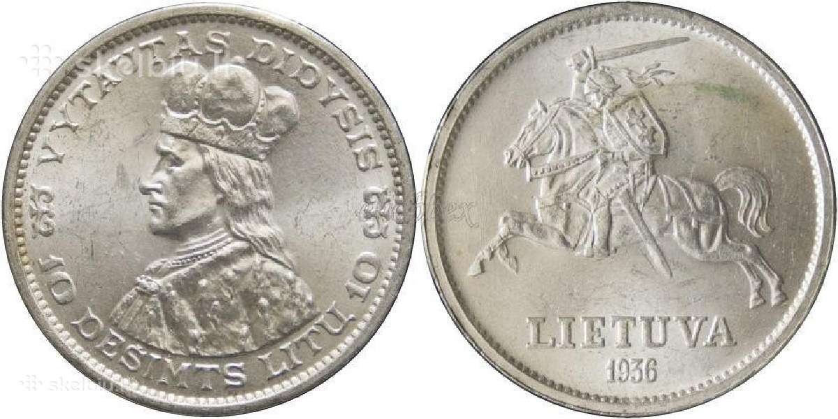 Pirksiu lietuvos monetu ir banknotu 1922m.iki1938m - nuotraukos Nr. 5