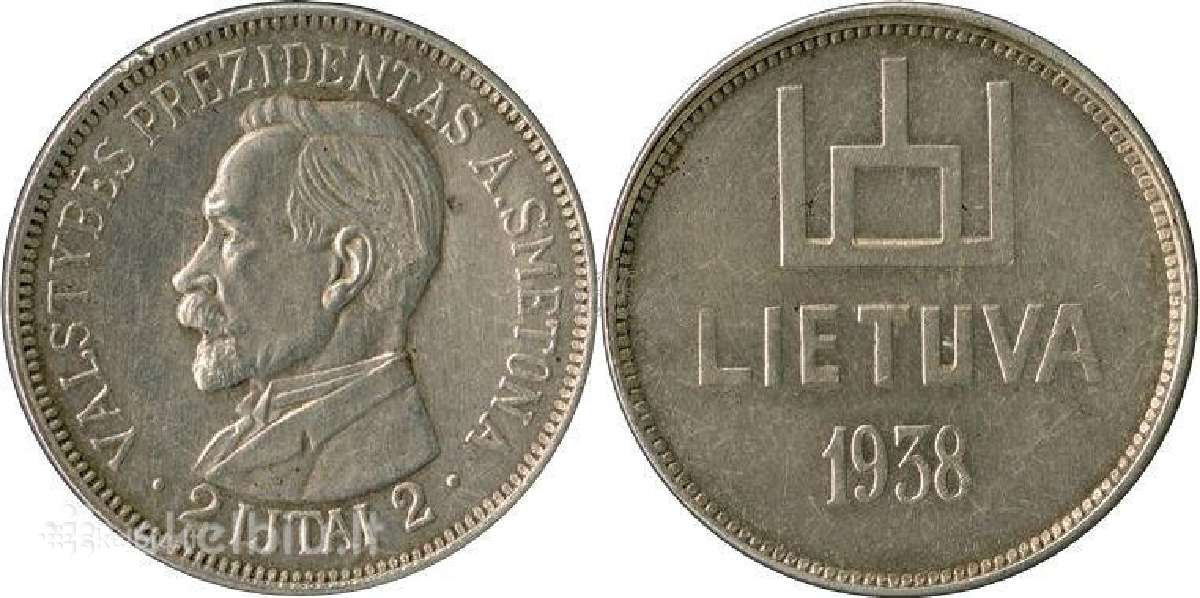 Pirksiu lietuvos monetu ir banknotu 1922m.iki1938m - nuotraukos Nr. 6
