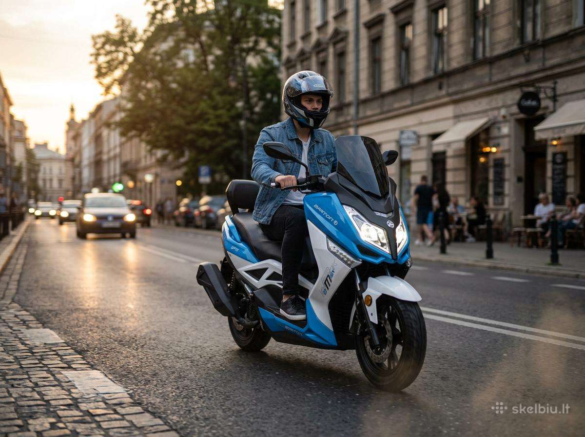 Motoroleris Barton B-max 125cc