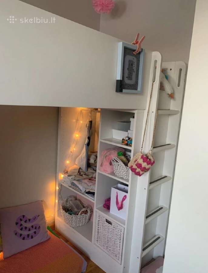 Ikea dviaukštė lova