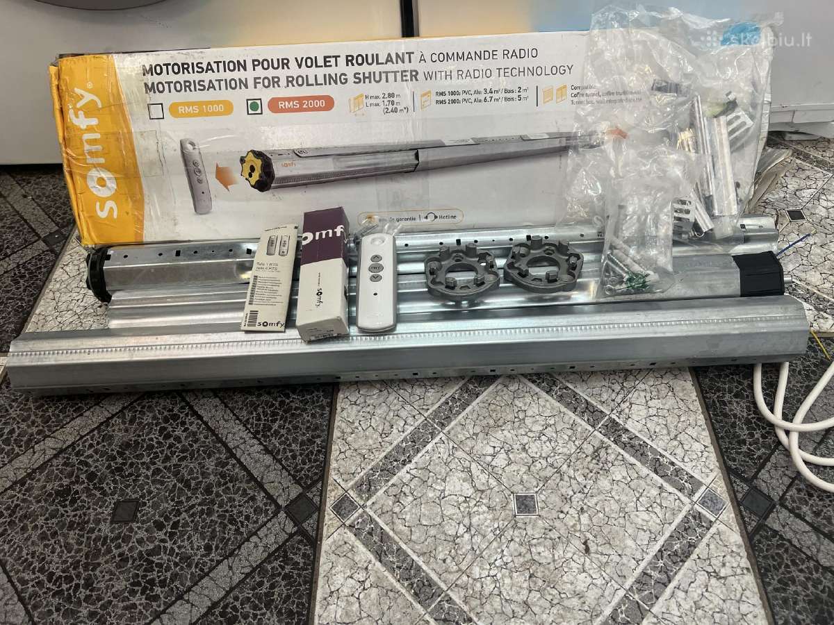 Naujas Roletų Pakelėjas "Somfy Rms 2000