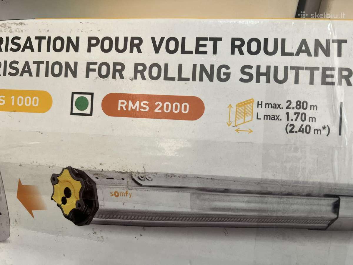 Naujas Roletų Pakelėjas "Somfy Rms 2000 - nuotraukos Nr. 4