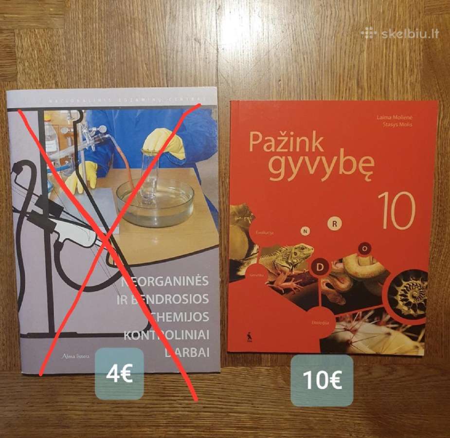 Atlasai, atmintukai, uždavinynai, vadovėliai 10-12 - nuotraukos Nr. 5