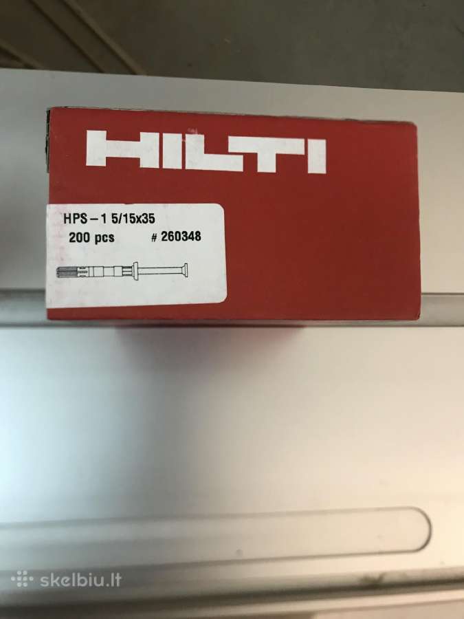 Hilti Hps-1 Smūginis Inkaras - nuotraukos Nr. 2