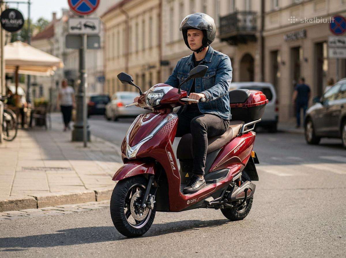 Elektrinis motoroleris 72v 2000w Blinc Beta