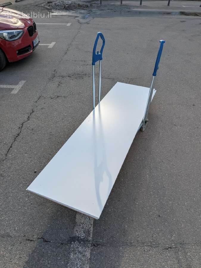 2 Förbättra dengiamosios plokštės, balta, 62x220cm