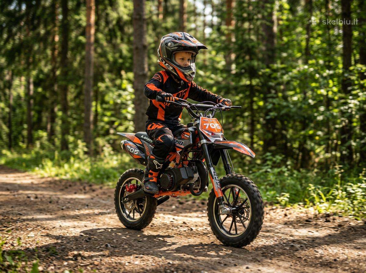 Mini krosinis motociklas Liya-705 50cc
