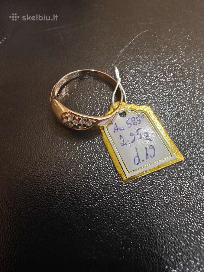 Auksiniai žiedai nuo 67 Eur - nuotraukos Nr. 23