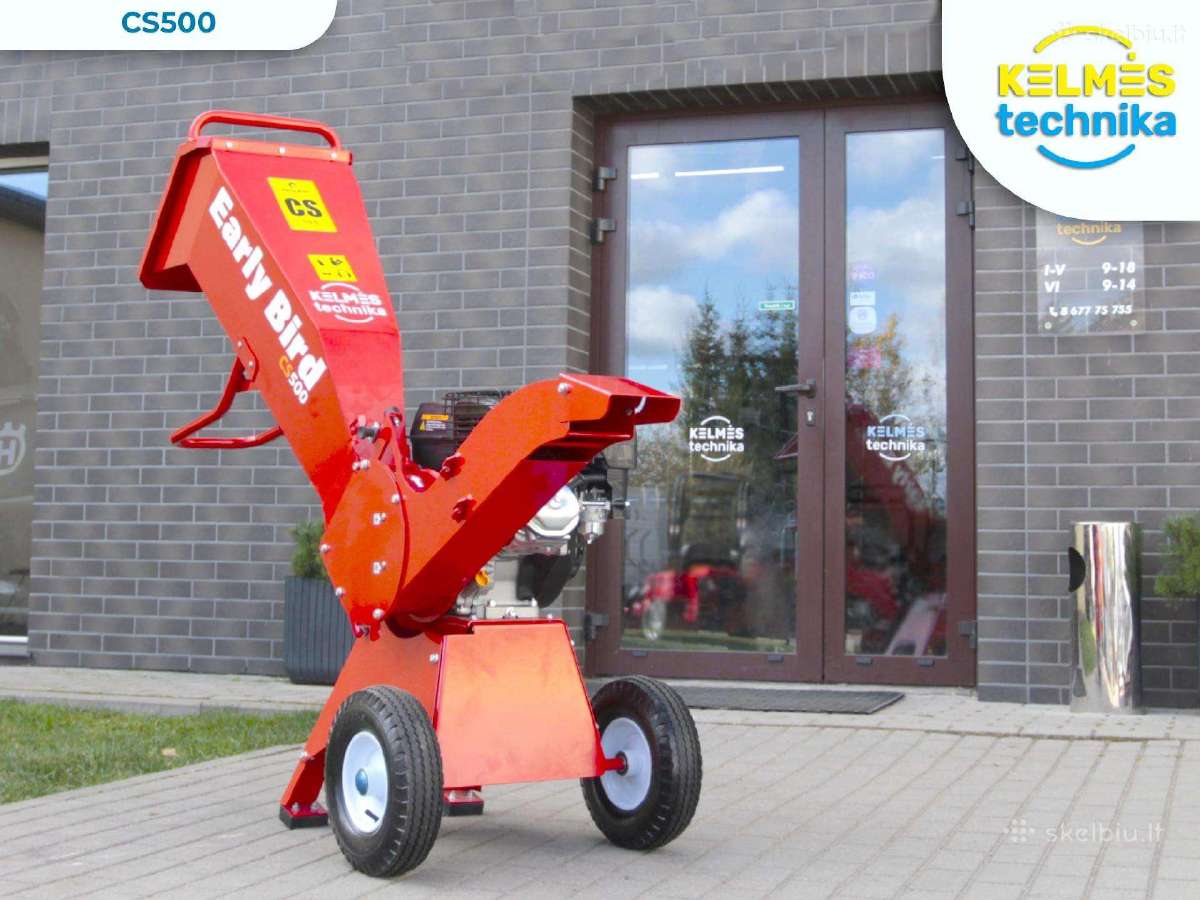 Benzininis šakų smulkintuvas Early Bird Cs500 Pro - nuotraukos Nr. 11