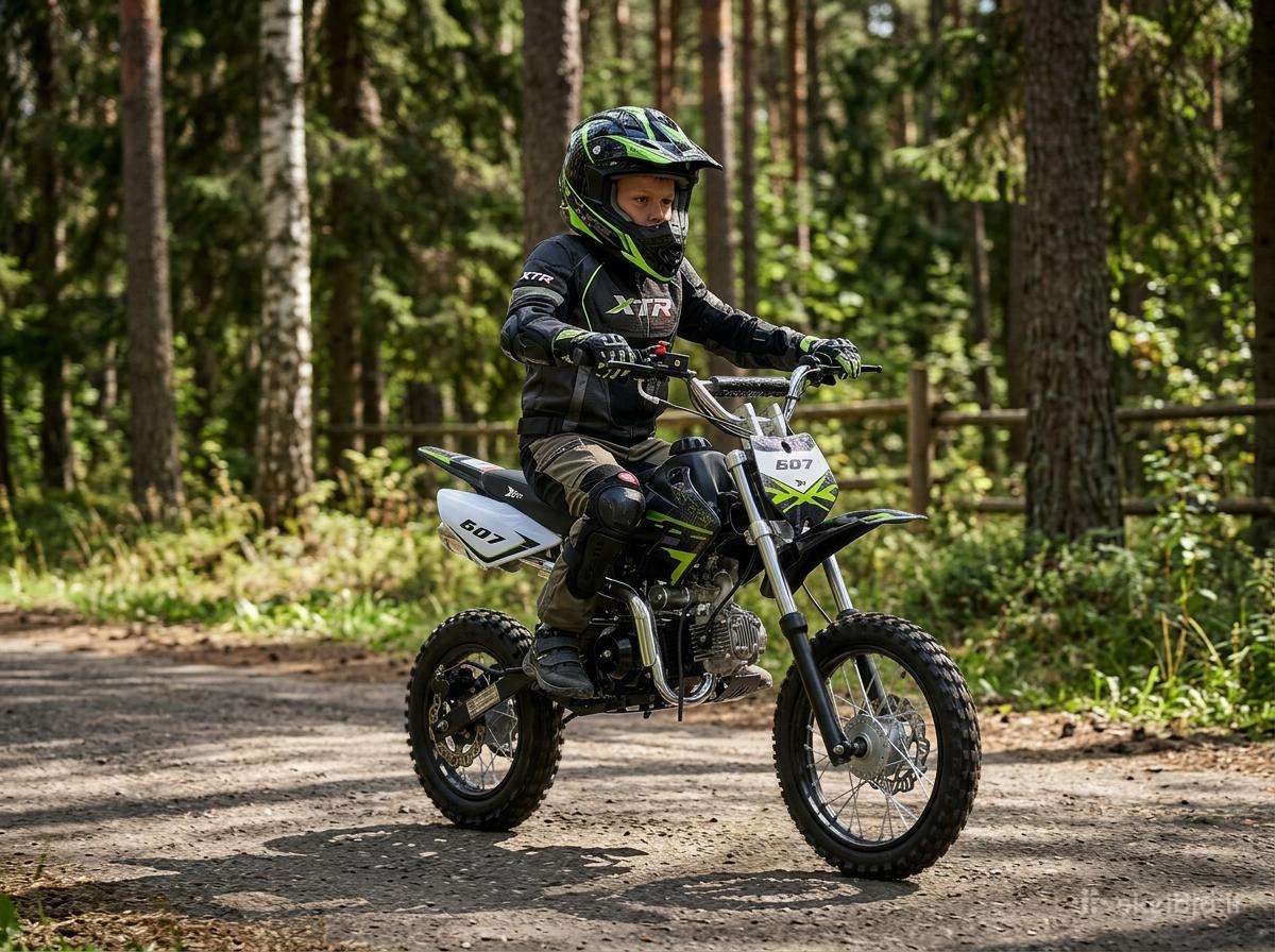 Krosinis motociklas 17/14 125cc su garantija
