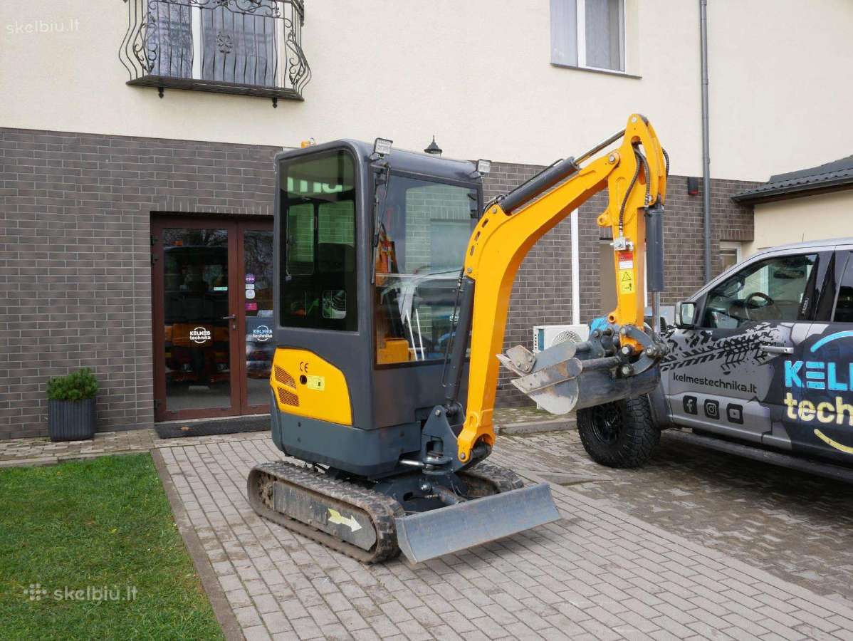 Mini Ekskavatorius Enzo Ht-18 (Su kabina) - nuotraukos Nr. 2