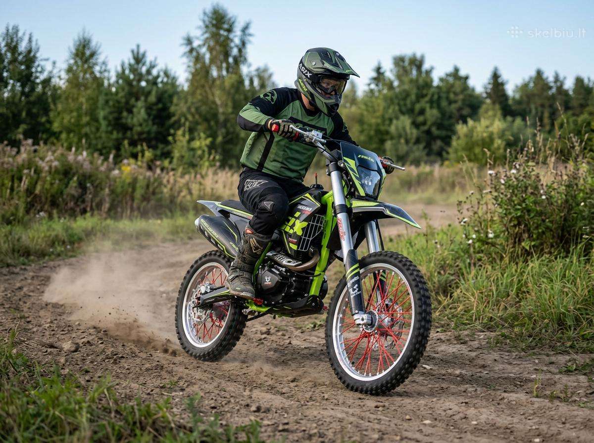Krosinis motociklas 300cc 21"/18" Lizzard