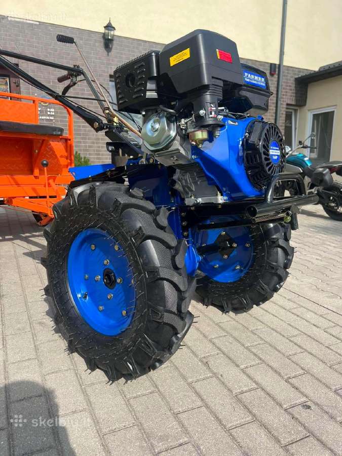 Motoblokas kultivatorius su priekaba ir padargais - nuotraukos Nr. 5