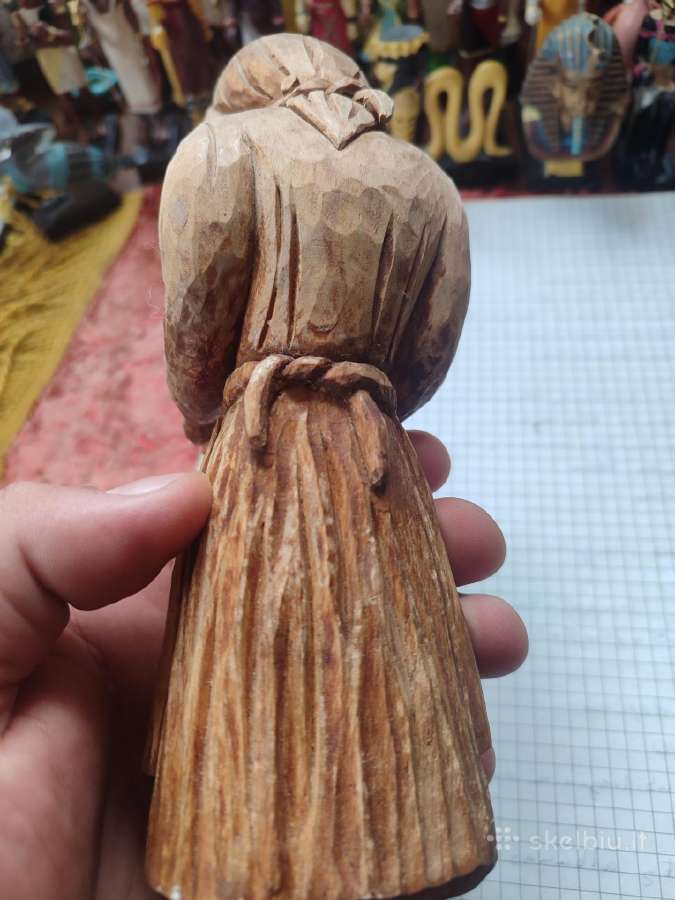 Vintažinis medinis drožinys - nuotraukos Nr. 6