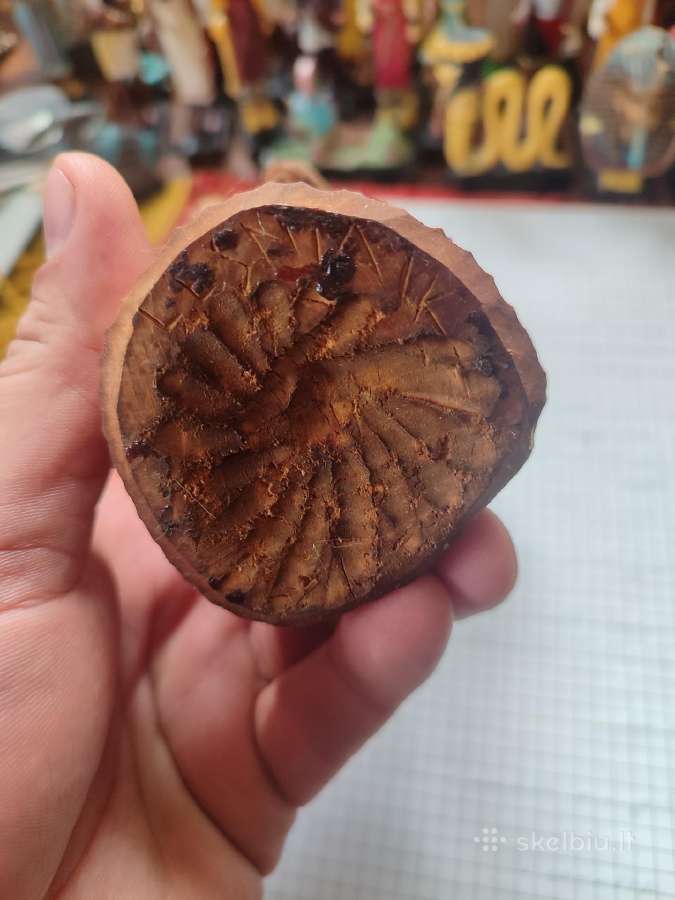 Vintažinis medinis drožinys - nuotraukos Nr. 7