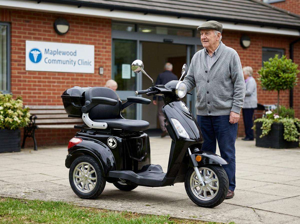 Elektrinis motoroleris Barton Tres