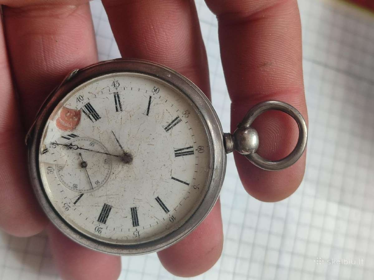Antikvarinis kišeninis laikrodis