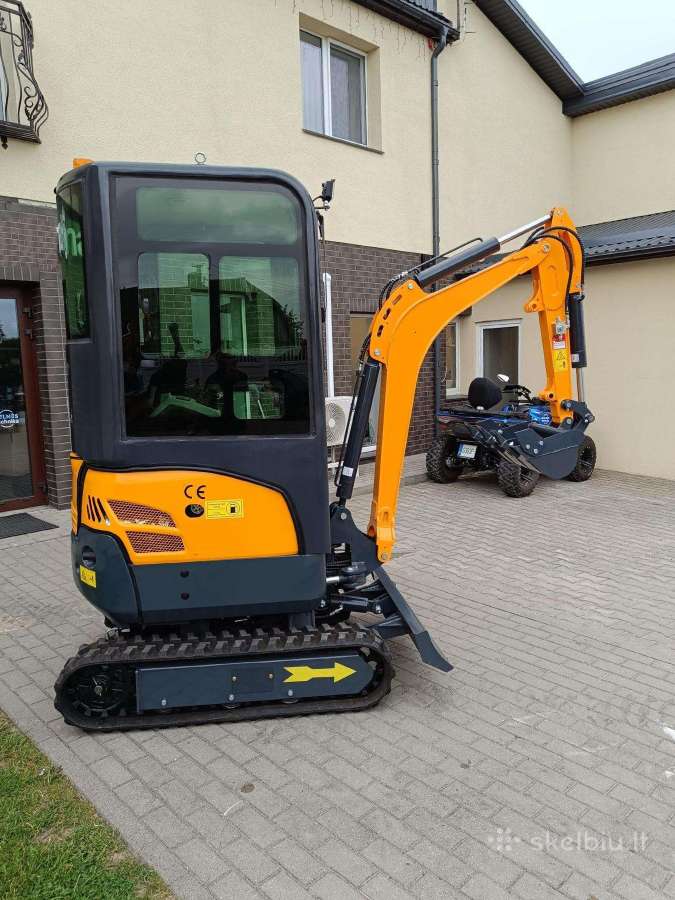 Mini Ekskavatorius Enzo Ht-18 Kubota variklis - nuotraukos Nr. 2