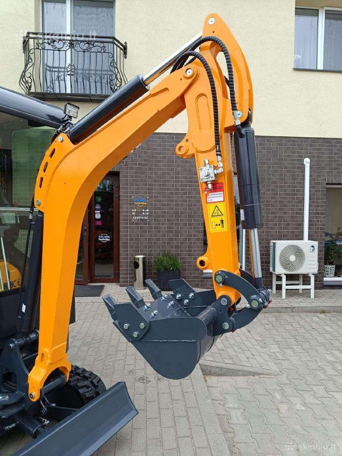 Mini Ekskavatorius Enzo Ht-18 Kubota variklis - nuotraukos Nr. 3