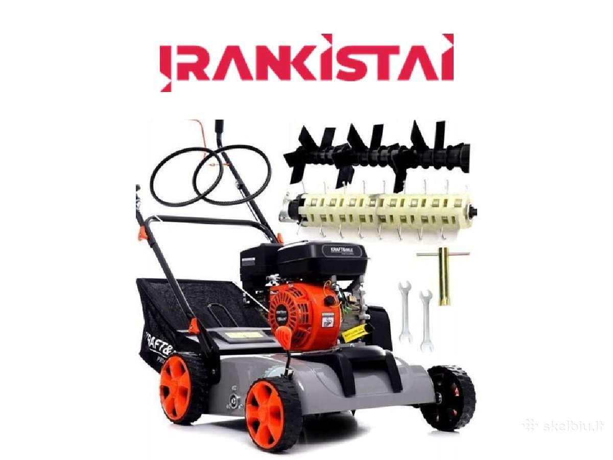 Benzininis aeratorius - skarifikatorius 3.8kw