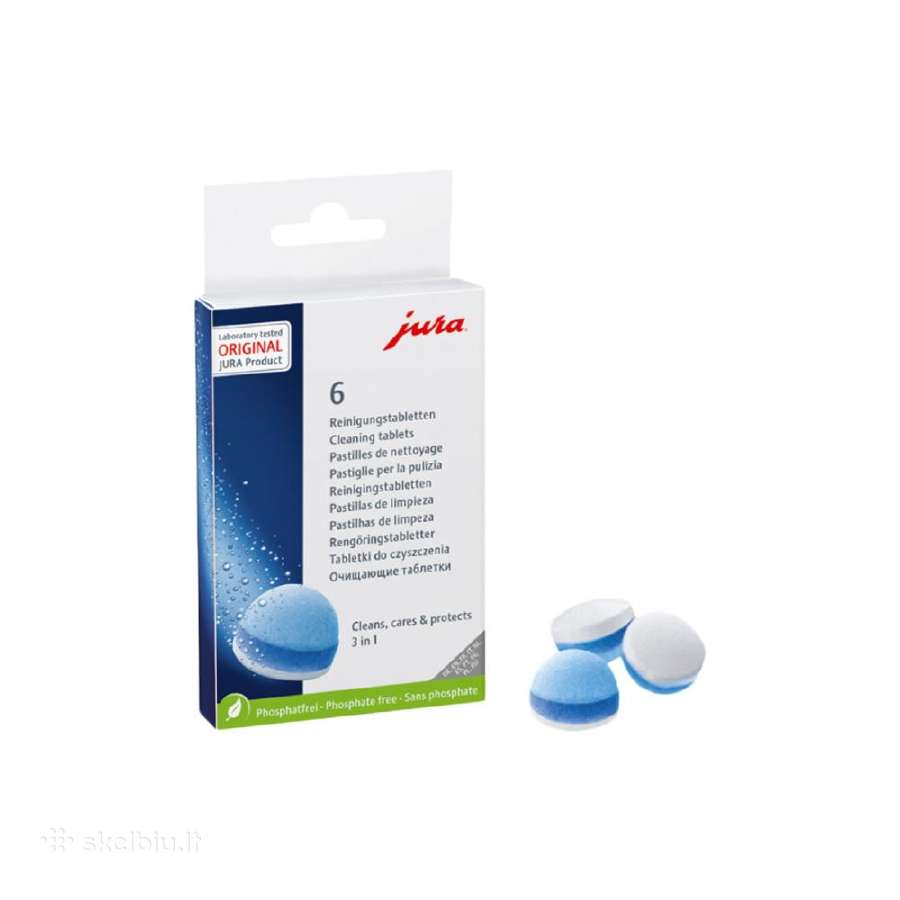 Nukalkinimo tabletės Jura, 9 vnt. - nuotraukos Nr. 2