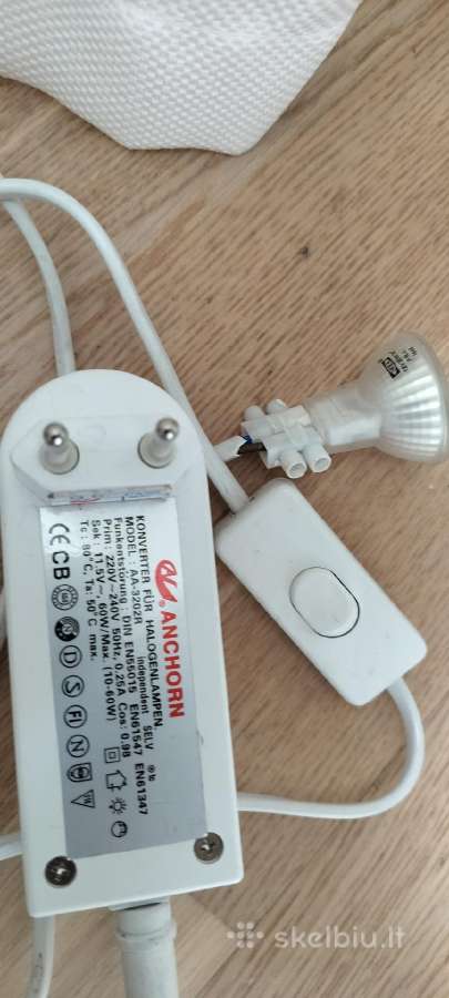 Anchorn Halogen/LED lempos 12v maitinimo šaltinis.