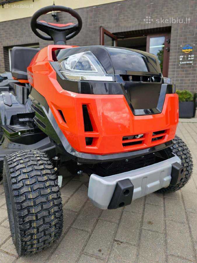 Sodo traktoriukas su krepšiu Oleo Mac 102r/16k - nuotraukos Nr. 5