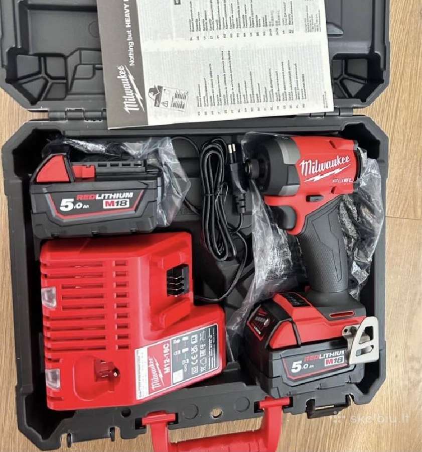 Nauji Originalus Milwaukee M12 M18 Akum Irankiai - nuotraukos Nr. 2