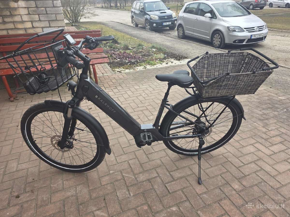 Elektrinis miesto dviratis Kalkhoff E-city - nuotraukos Nr. 2