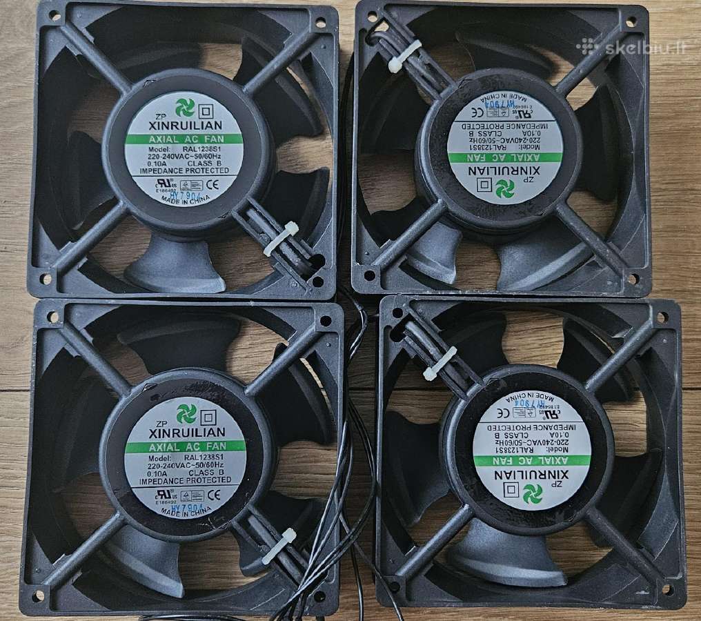 Ventiliatoriai Xinrui Lian axial ac fan Ral1238s1 - nuotraukos Nr. 2