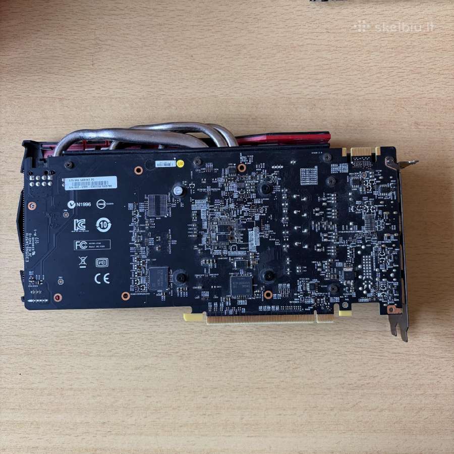 Msi gtx 960 2gb gddr5 - nuotraukos Nr. 6