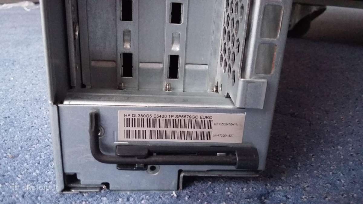 Serveris Hp Proliant Dl380 G5 E5420 1p Sp6679go - nuotraukos Nr. 3