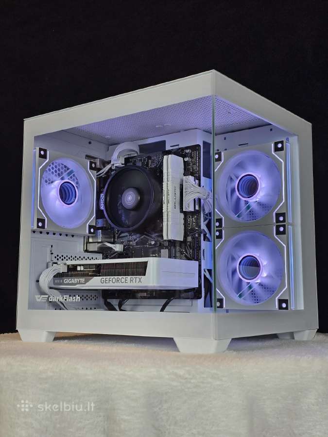 Naujas kompiuteris Ryzen 5 rtx 5060 16ram WiFi - nuotraukos Nr. 6