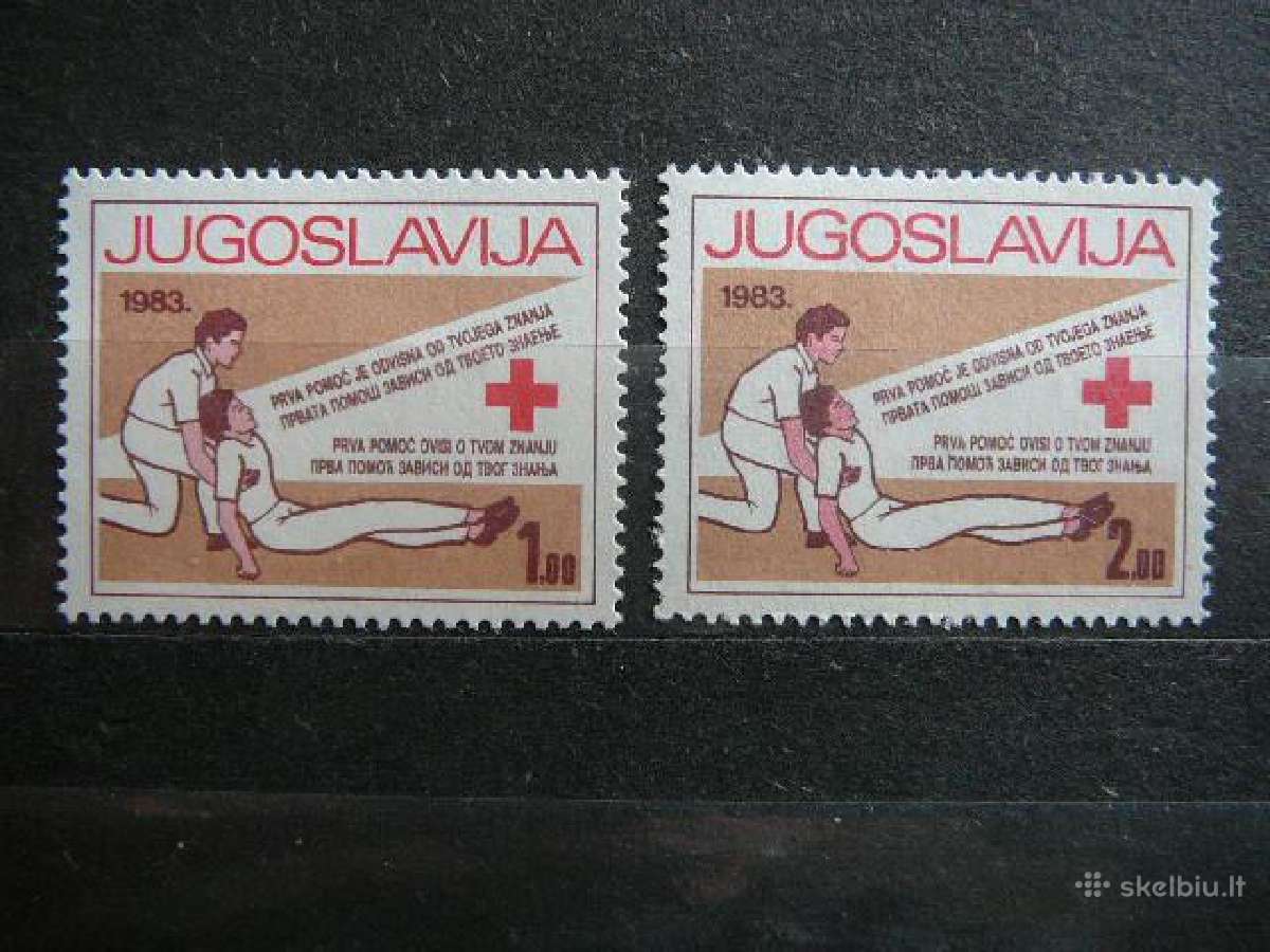 Raudonasis Kryzius Jugoslavija 1983 svarus rdk46