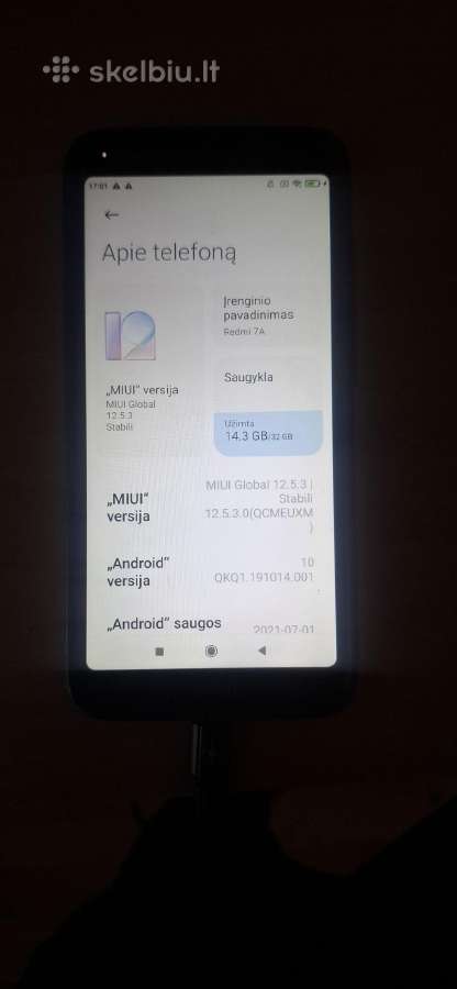Xiaomi Redmi 7a - nuotraukos Nr. 2