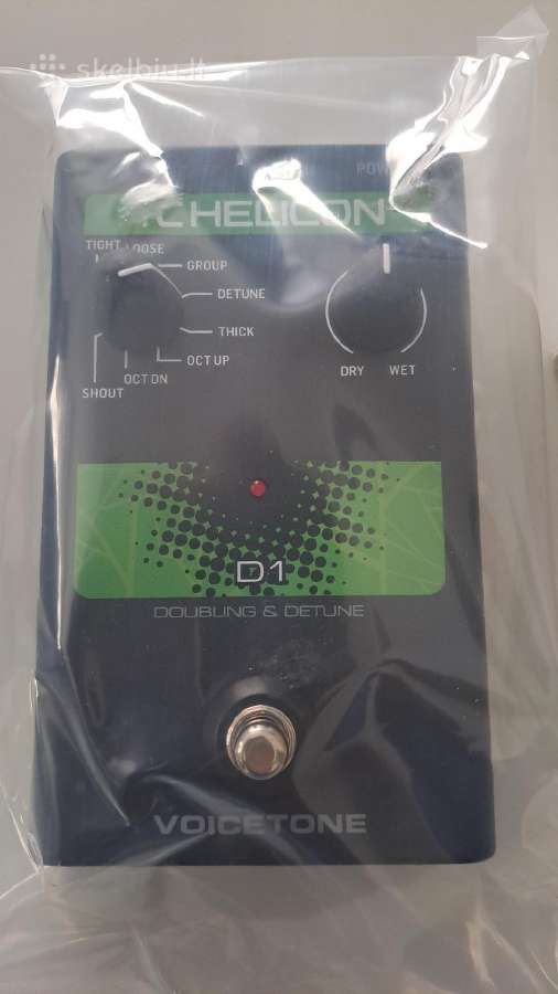 Tc Helicon Voicetone D1 vokalo procesorius - nuotraukos Nr. 3
