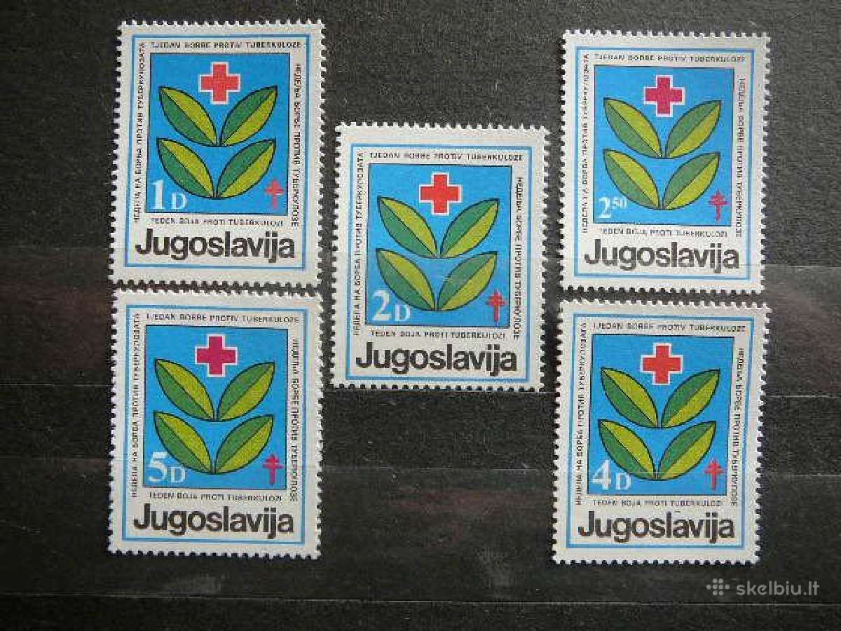 Raudonasis Kryzius Tbc Jugoslavija 1984 rdk47