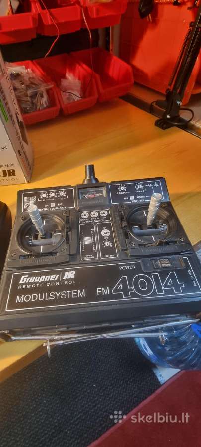 Futaba T16iz radijo bangų siųstuvas Graupner Mc - nuotraukos Nr. 8