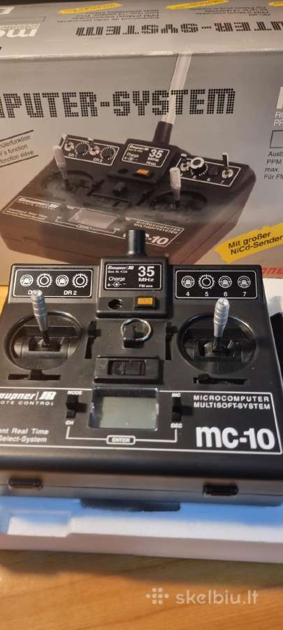 Graupner Mc 10, 12, 16/20 19, 24 siųstuvai - nuotraukos Nr. 8